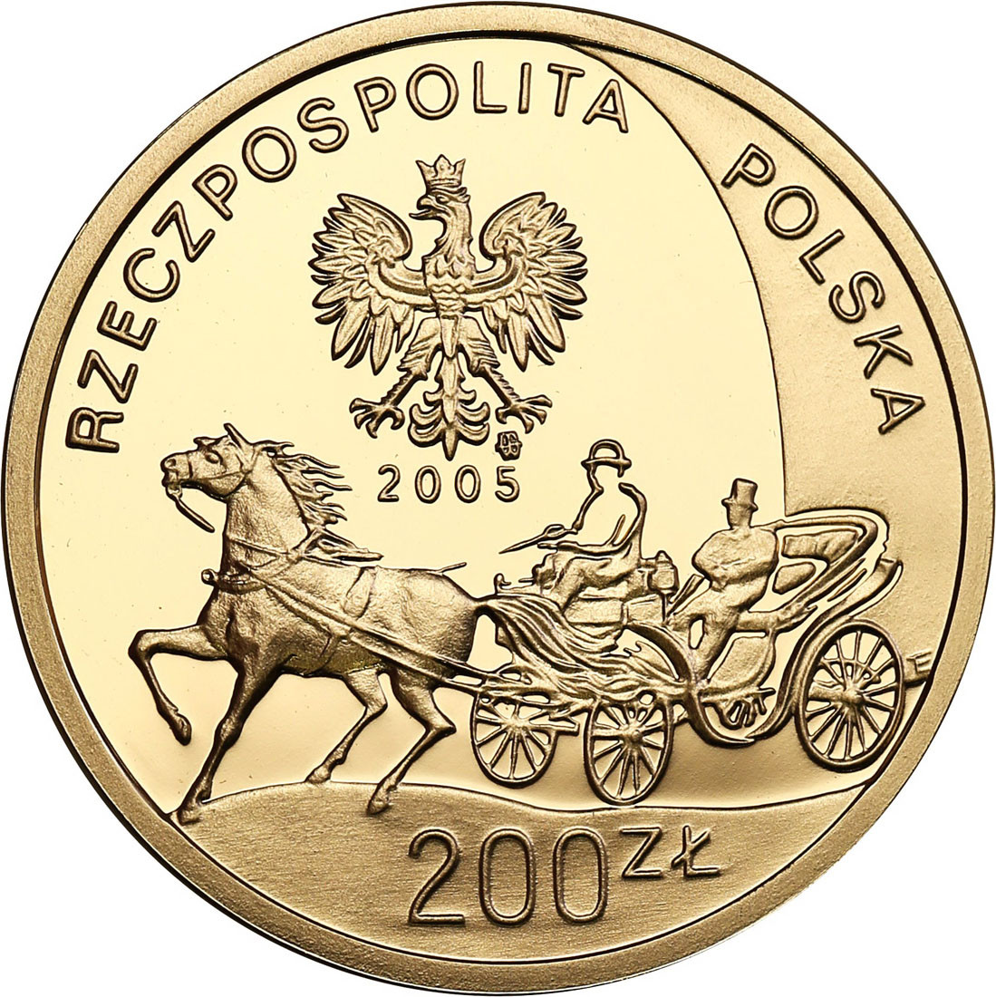 III RP. 200 złotych 2005 Konstanty Ildefons Gałczyński
